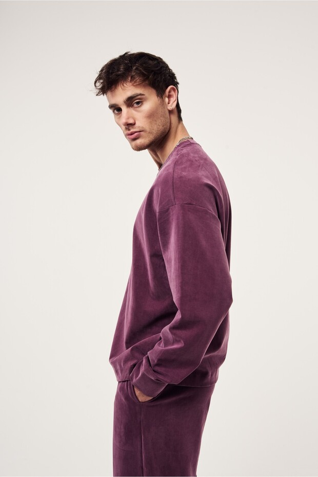 Washable Modal Basic Sweatshirt - 5