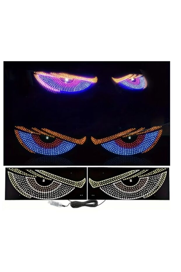 Set 2x LED Devil Eye Auto USB - 2