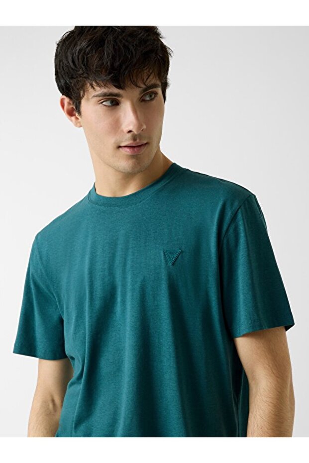 Yan Logo Tişört - 4