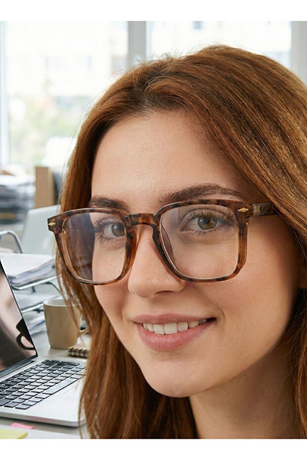 نمط الفهد باللون الأزرق مع حماية من الضوء للجنسين - 3