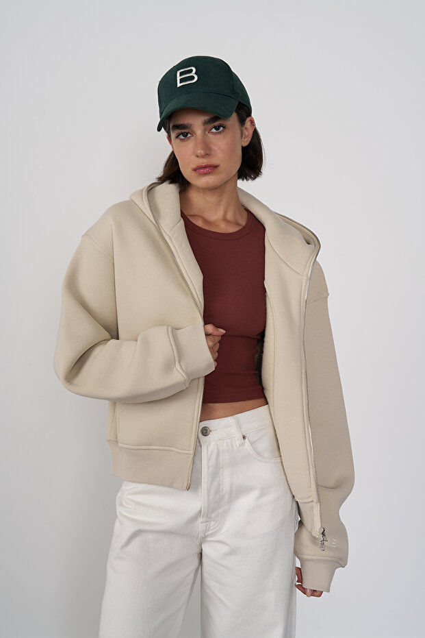 Kapüşonlu Hoodie - 1