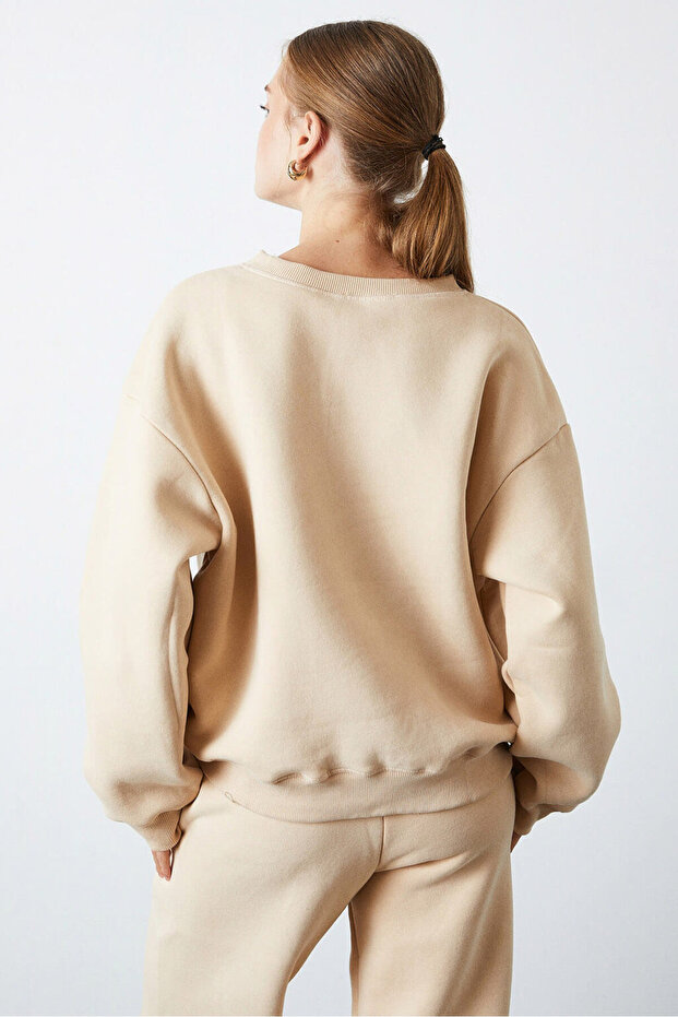 Basic Oversize Sweatshirt - 5