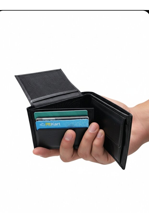 Wallet Deri Yan model Cüzdan - 3