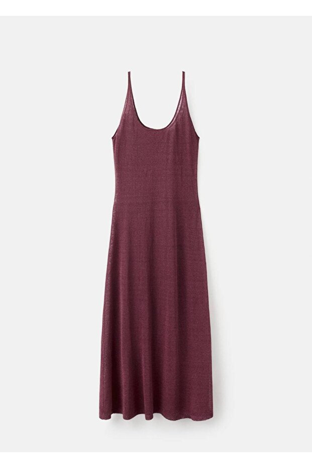 Keten triko elbise - 3