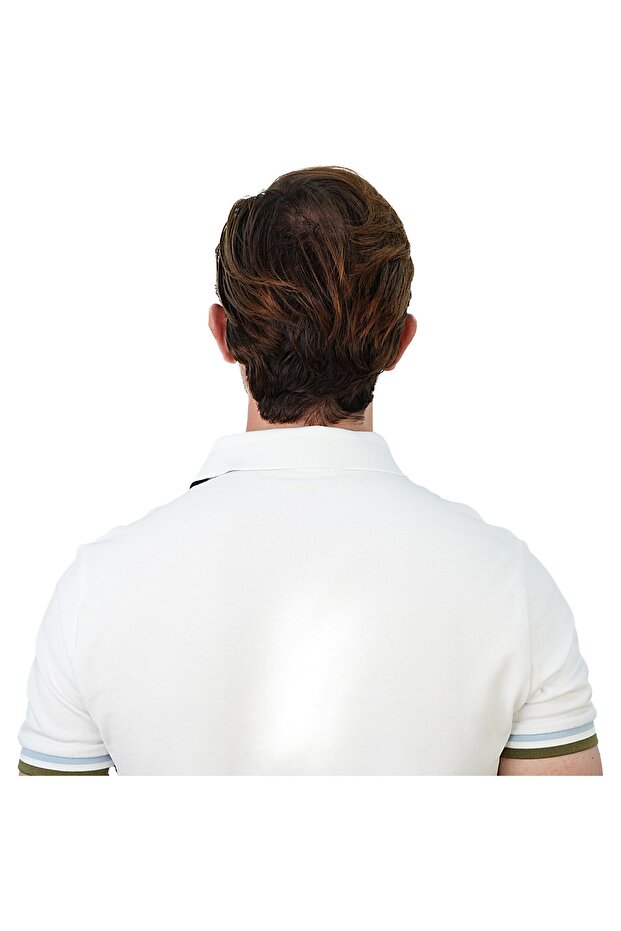Men's Performance Polo: Classic Piqué, Tipped Collar, Embroidered Detail - 6