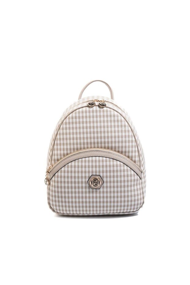 Kum Beji - Kum Beji Plaid Line Square Women's Backpack Sp945