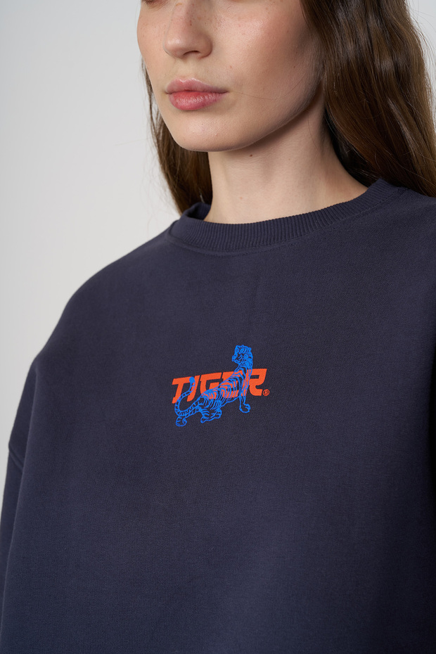 Tiger Baskılı Sweatshirt - 3