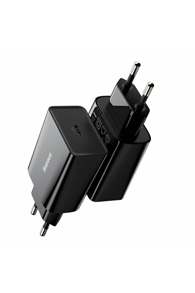 Încărcător rapid USB-C, 20W, negru - 1