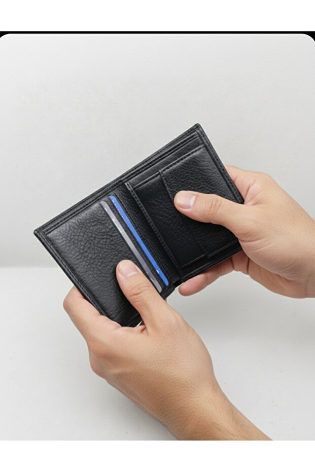 Wallet Deri dik model cüzdan - 2