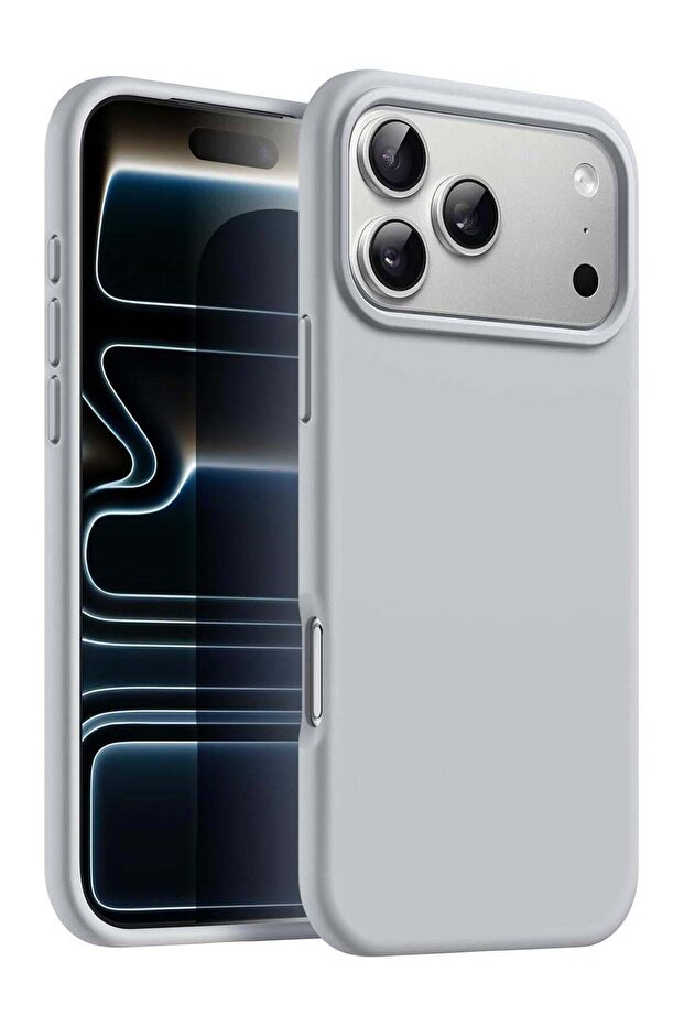iPhone 17 Pro Max Case Liquid Silicone Shockproof Anti-Scratch Cover