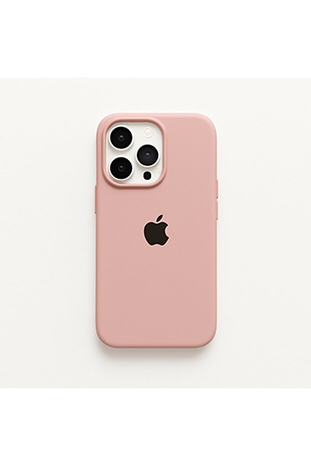 حافظة إطلاق مخملية متوافقة مع شعار مطبوع لهاتف iPhone 14 Plus - 1