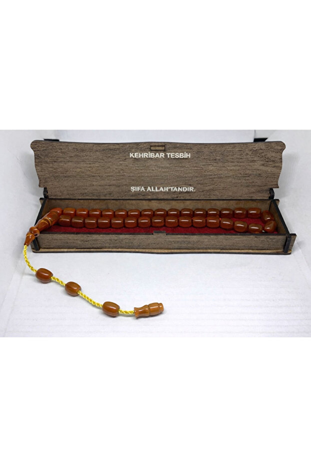 Caramel Natural Rosemary Rosemary 33-Piece Prayer Beads