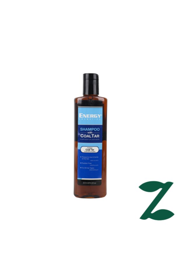 Shampoo with Coal Tar for All Hair Types, 251ml