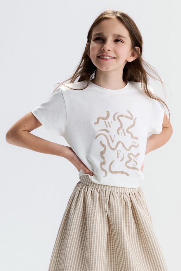 Girl's T-Shirt 8-14 Years 31331