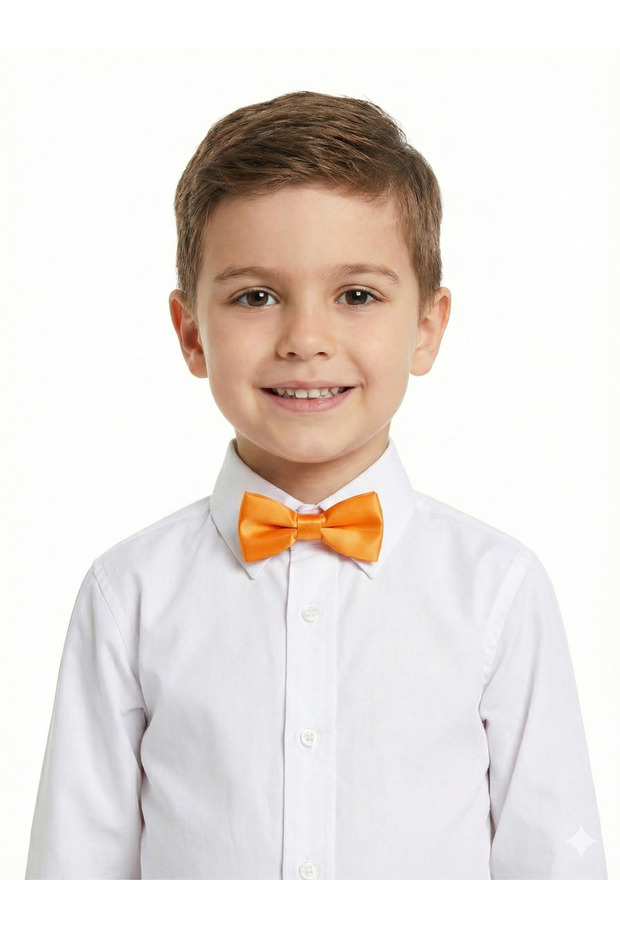 Style Icon for Little Gentlemen: Adjustable Satin-Matte Children's Bow Ties (Color Variations Available)