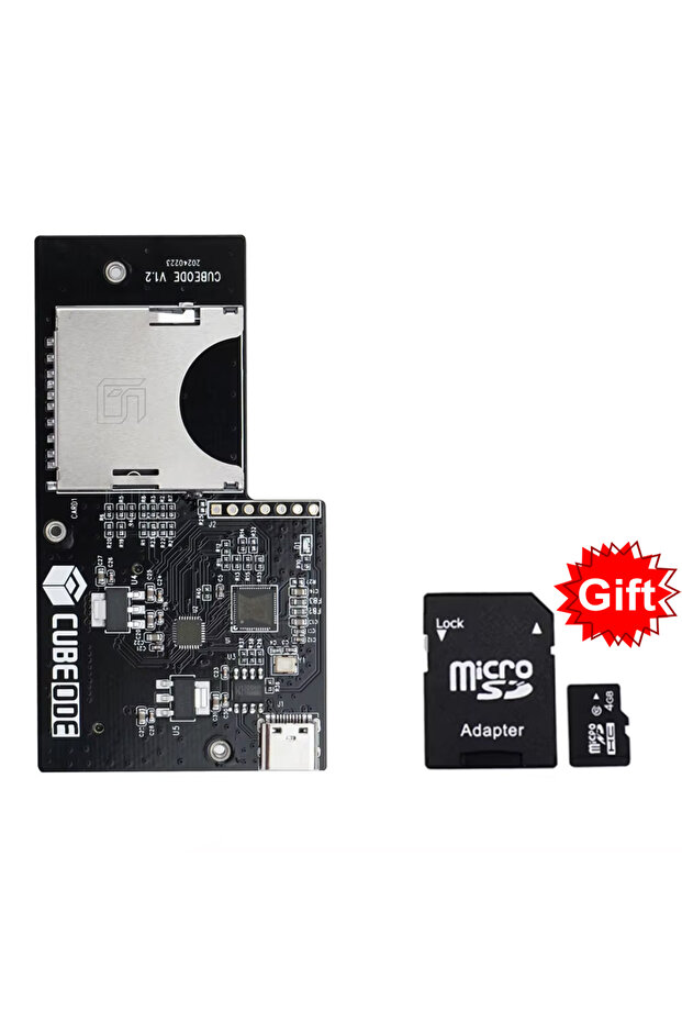 محاكي محرك الأقراص الضوئية CUBEODE2 RetroScaler CUBEODE V1.2 لجهاز GC Loder Swiss SD2SP2 بديل لجميع الإصدارات - 1