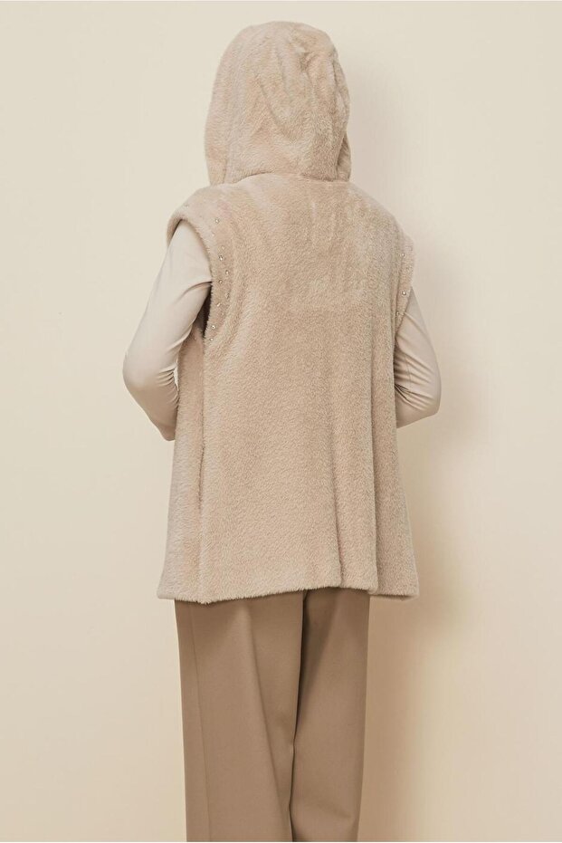 KAPÜŞONLU YELEK 46151 - 4