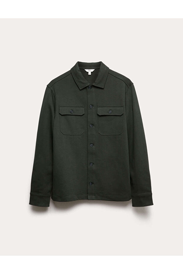 Regular Fit Gömlek Ceket - 5