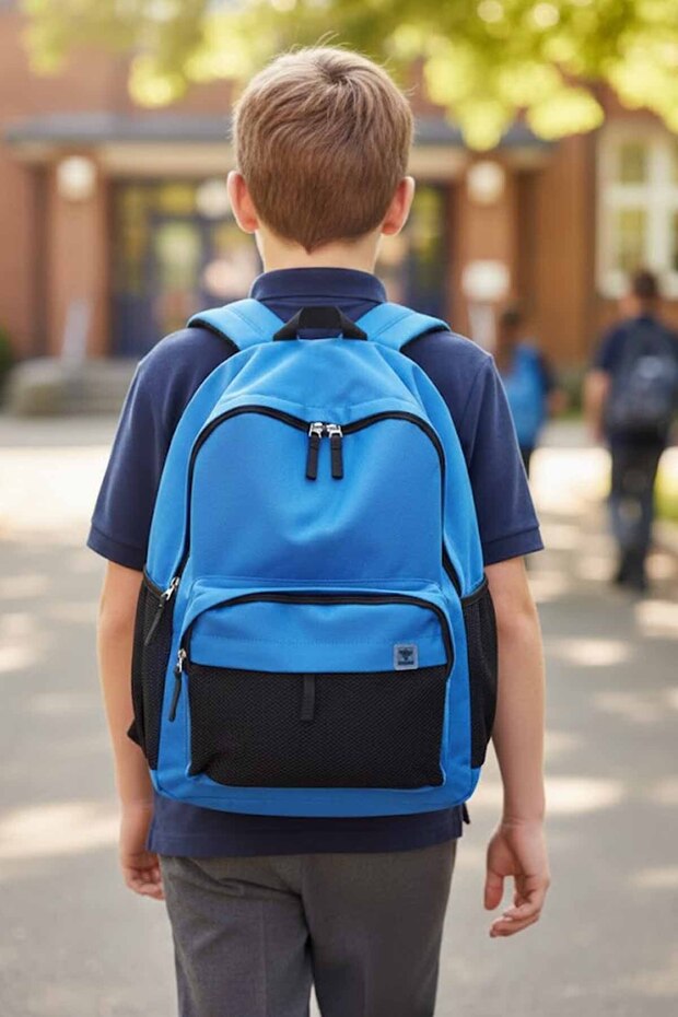 حقيبة ظهر مدرسية للجنسين - 1