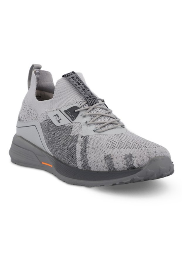 Mita-G 21163 Gray Knitwear Comfort Women's Sports Shoes