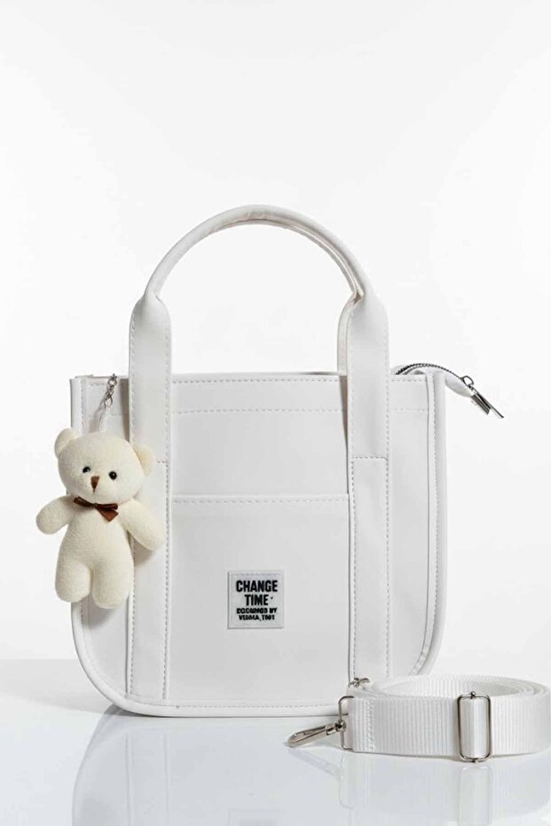 Women's Hand and Shoulder Bag - Stylish Design Daily Use (with Small Gift) Length 21 cm Width 23 cm Depth 11 cm