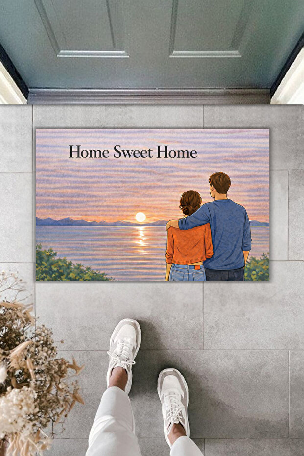 Modern Digital Printing - Family Nature Doormat - Front Door Mat