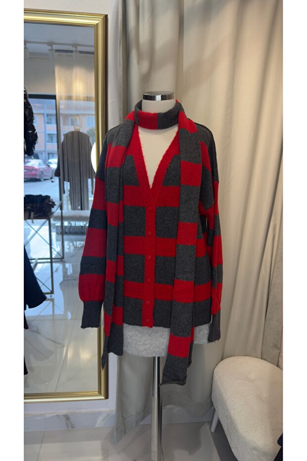 Atkılı triko hırka - 4