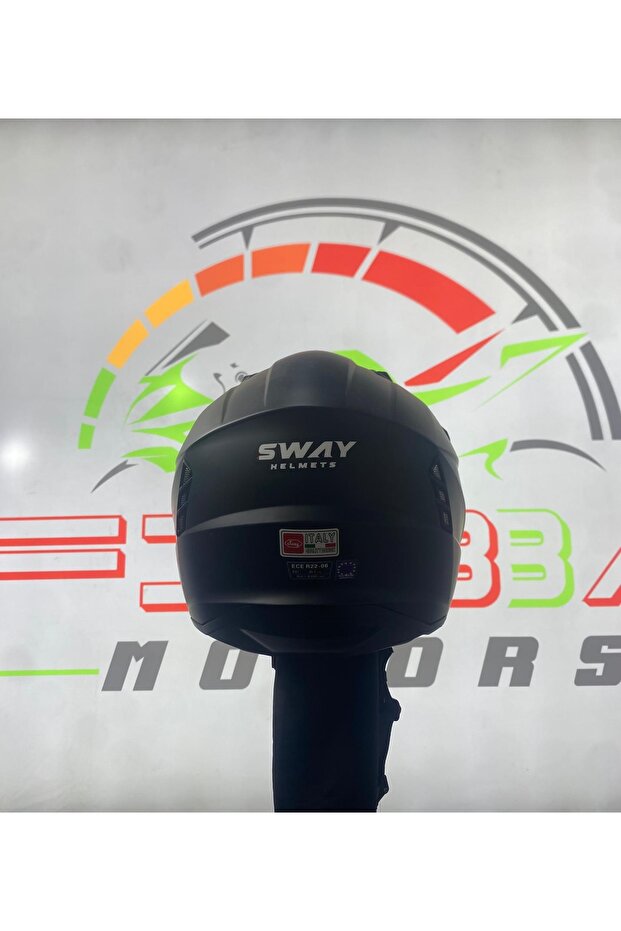 FİBBA Sw X1-X Matt Black Modüler Kask - 4