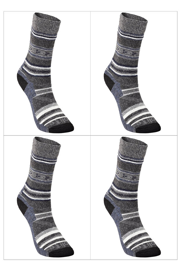 Nord Merino Socks-Blue Set of 4