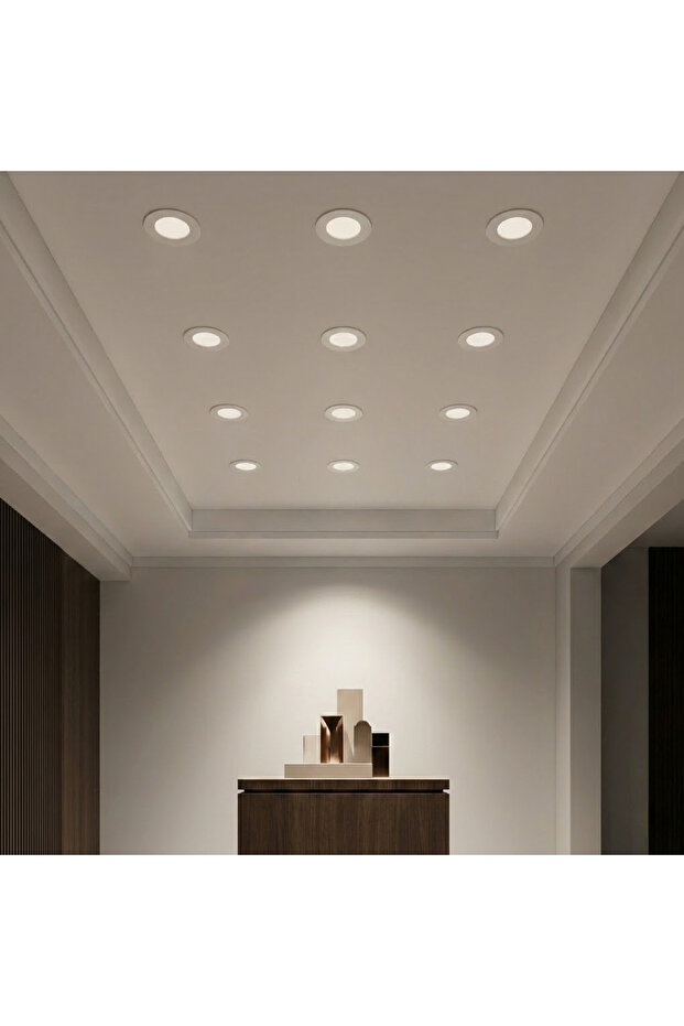 3W Sıva Altı Led Panel 6500K - 2