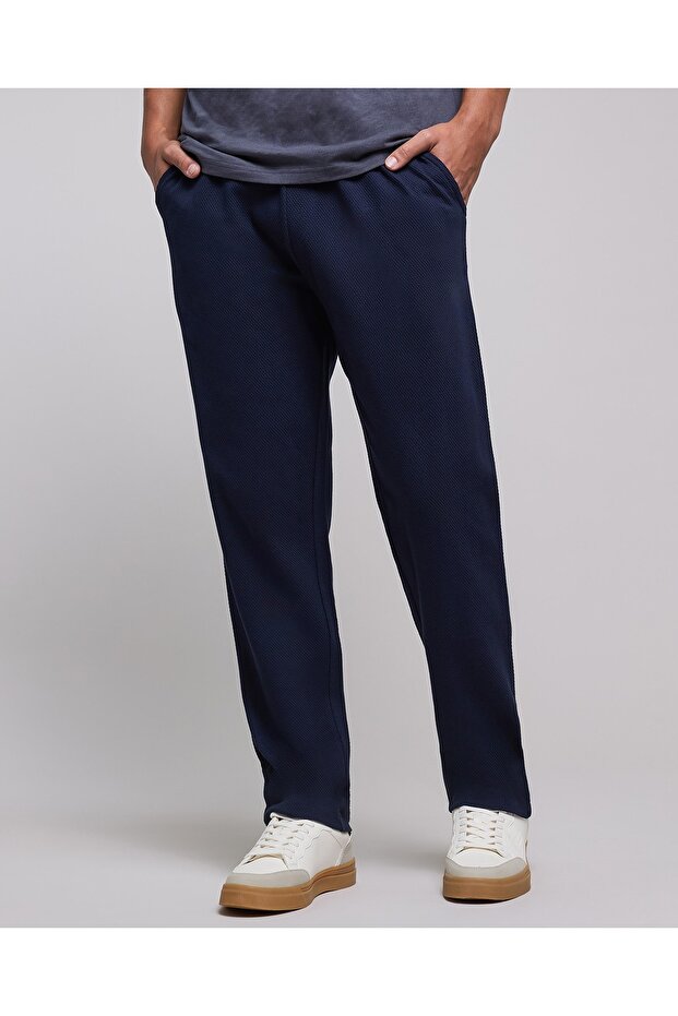 بنطال رياضي سادة بخصر برباط - 2