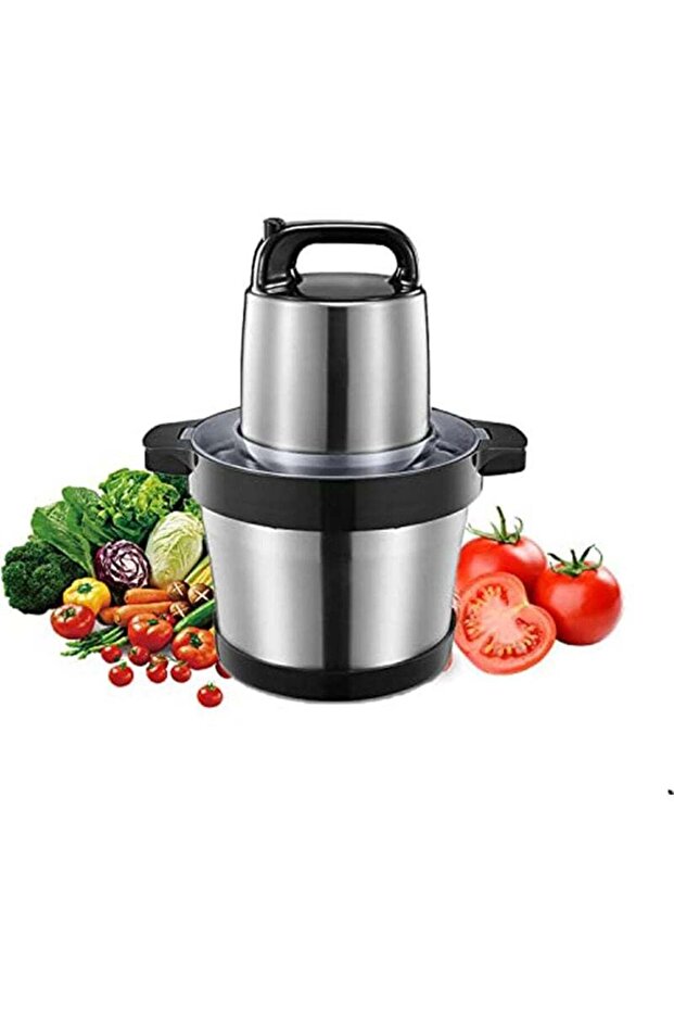 مفرمة لحم متعددة الوظائف سعة 8 لترات، محضرة طعام كهربائية - 2