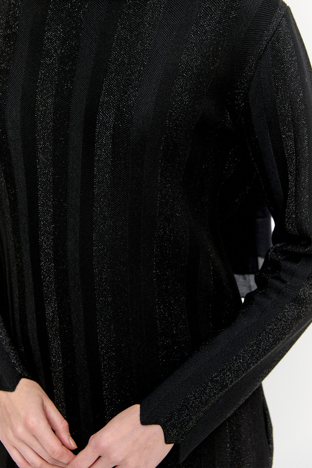 Simli Triko Tunik - 6