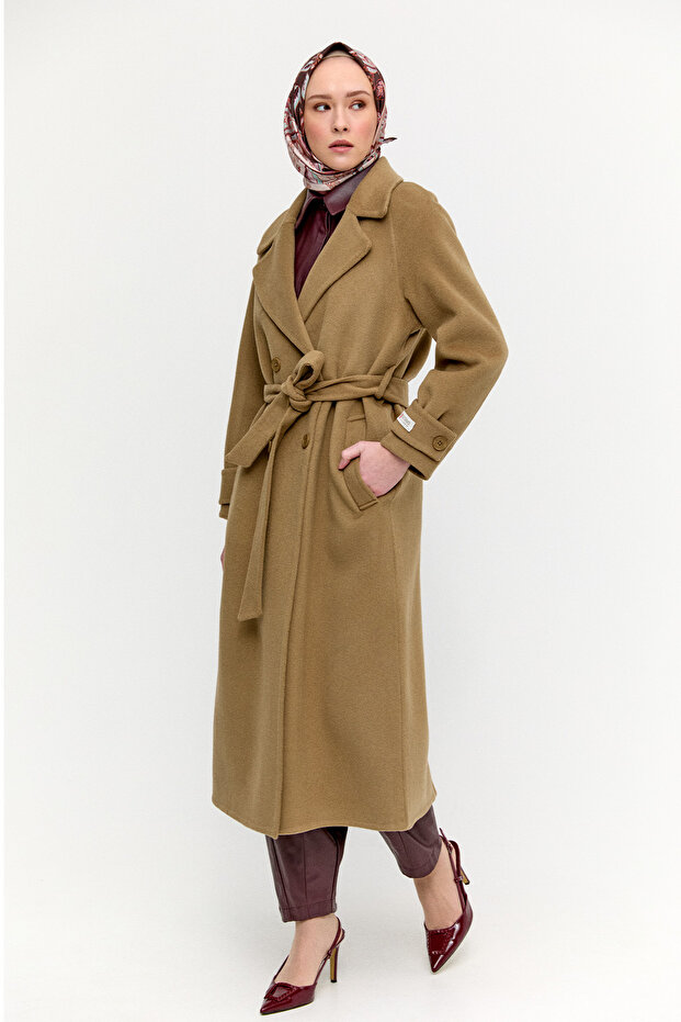 Yün Kruvaze Kaban - 4