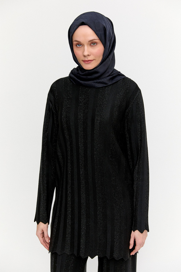 Simli Triko Tunik - 4