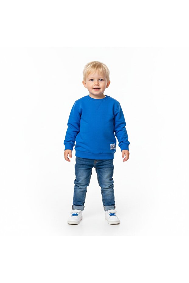 Basic Boy's Sweatshirt - 2