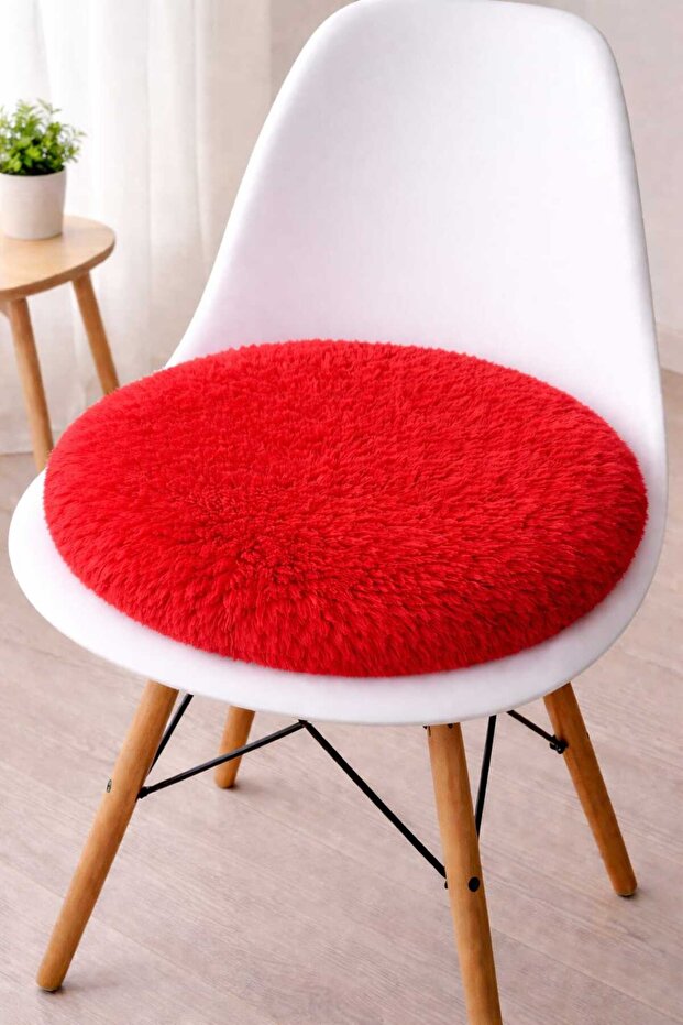 2 Adet peluş sandalye minderi 40 cm - 2