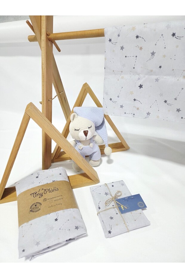 طقم أغطية وسائد مرنة لشخص واحد - 6