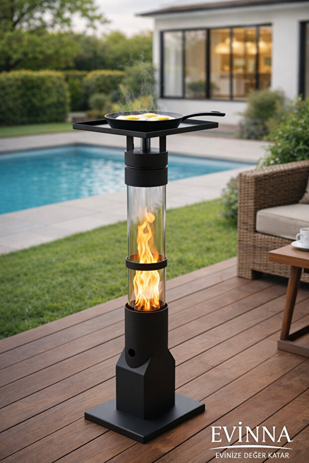 Mini Pelet Sobası – 90 cm - 4