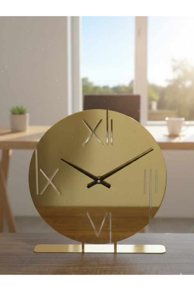 çelik masa saati - 1