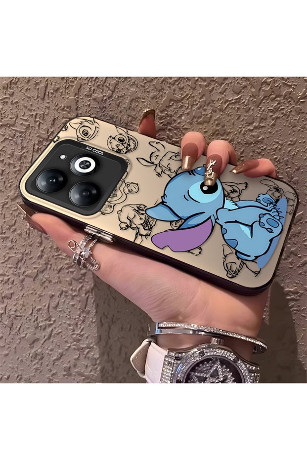 Tecno Spark 20C Compatible High-Quality Cartoon Printed Case, Stylish Multi-Faceted Full Protective Cover