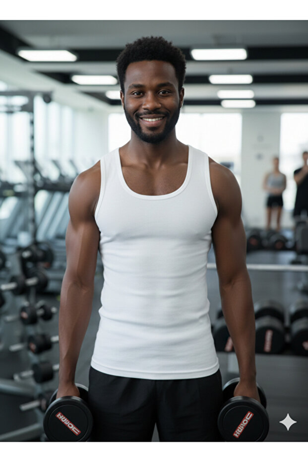 Lüx Erşah 501 Series Slim Fit Flexible Cotton Lycra Men's Undershirt