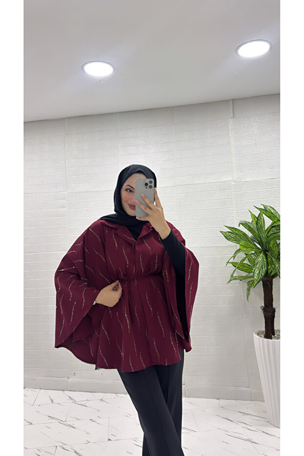 TAŞLI PARLAK PANÇO - 2