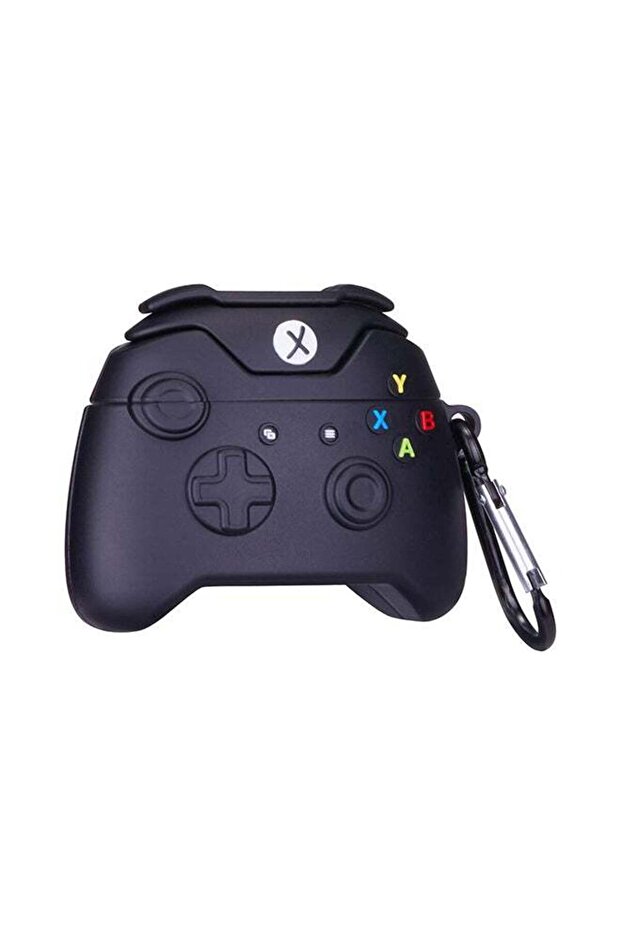 Game Controller Shaped Cartoon Case Cover For Apple AirPods Pro Black