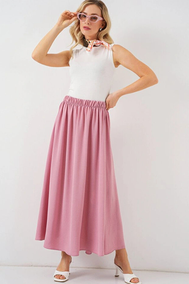 تنورة طويلة أيروبين 8050 - بودرة - 3