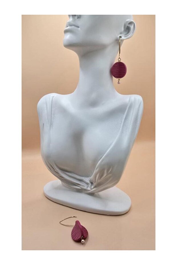 3D LEATHER EARRINGS - 3