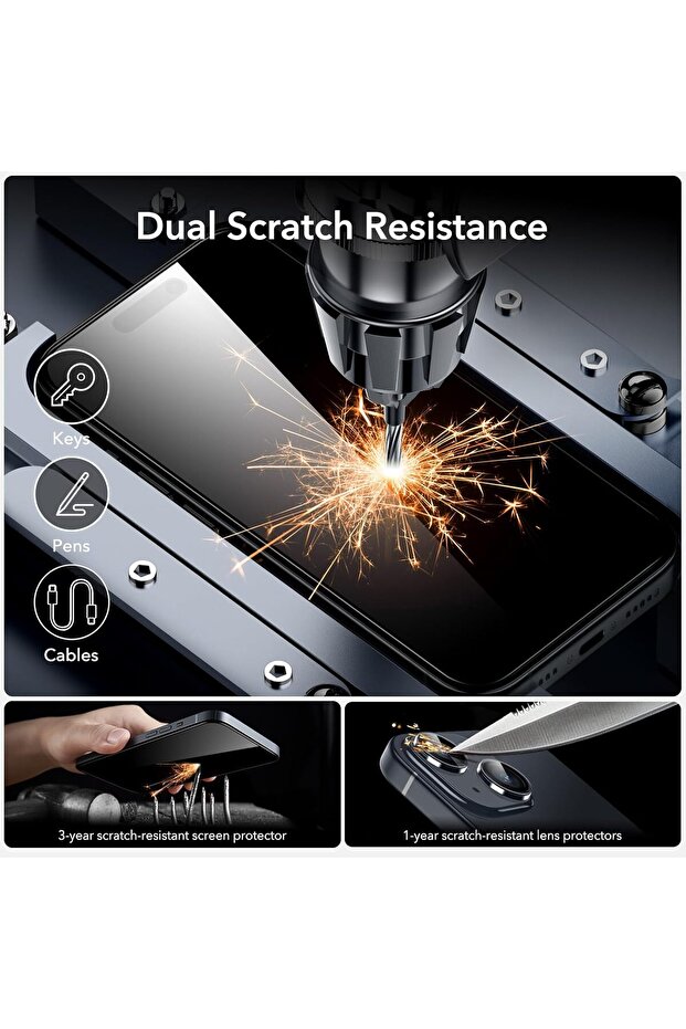 واقي شاشة أرمورايت لهاتف آيفون 15 - 5