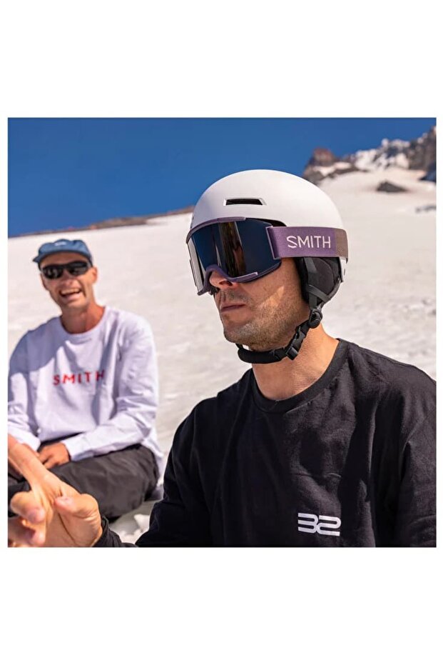 Rodeo Matte White Snowboard Kaskı - 3