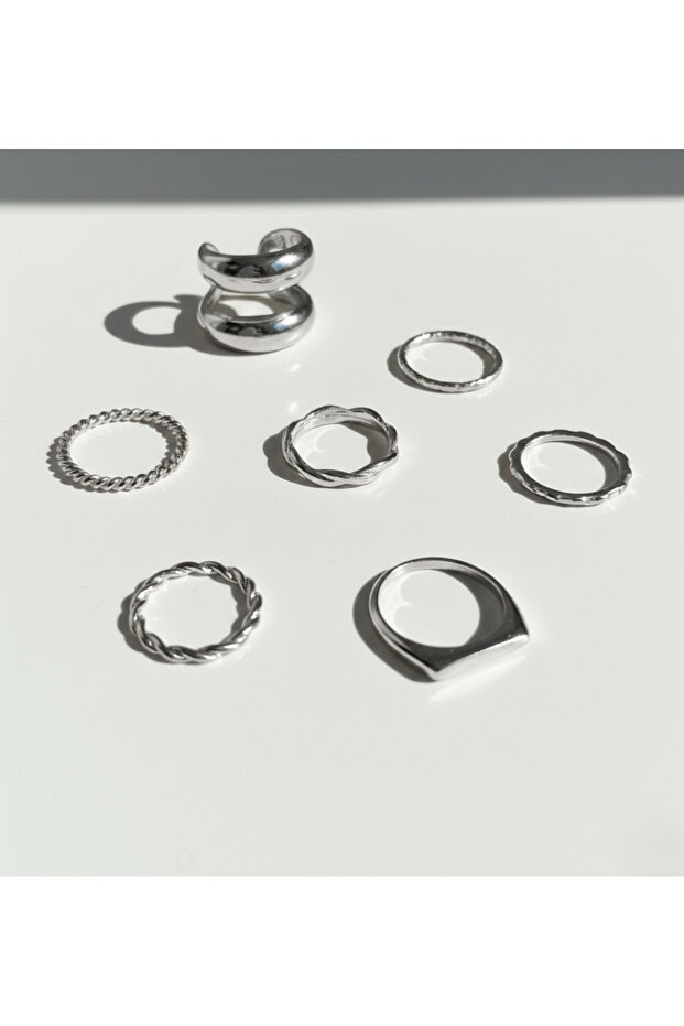 7-Piece Basic Ring and Joint Ring Set - 2