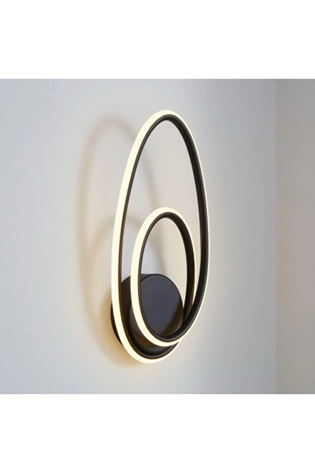 Double Oval LED Wall Light - 1